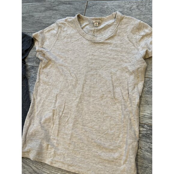 GAP Shimmer Extra Small Lot Of 2 T-Shirt Tee Shirts Metallic Tinsel XS Hole - Picture 13 of 13